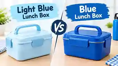 Light Blue Lunch Box vs Lunch Box Blue