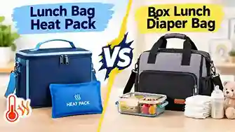 Lunch Bag Heat Pack vs Box Lunch Diaper Bag