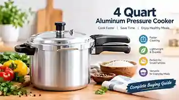 4 Quart Aluminum Pressure Cooker