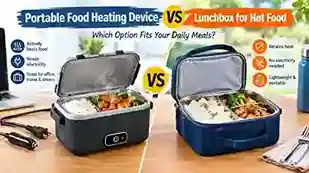 Portable Food Heating Device vs Lunchbox for Hot Food
