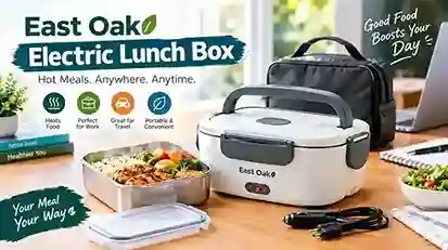 East Oak Electric Lunch Box