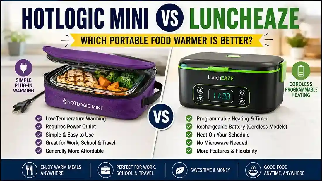 HotLogic Mini vs LunchEAZE