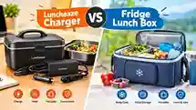 Luncheaze Charger vs Fridge Lunch Box