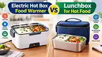 Electric Hot Box Food Warmer vs Lunchbox for Hot Food