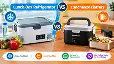 Lunch Box Refrigerator vs Luncheaze Battery